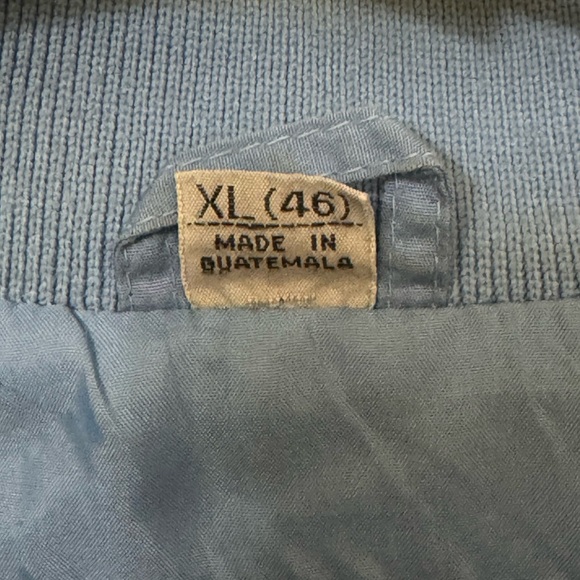 Vintage Racer Cafe Varsity Light Blue Knights Bridge Men’s XL MINTY RARE - Picture 5 of 5